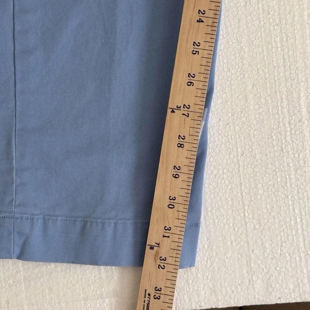 Polo Ralph Lauren Men's 32x32 Light‎  blue Stretch Straight Fit Chino Pants